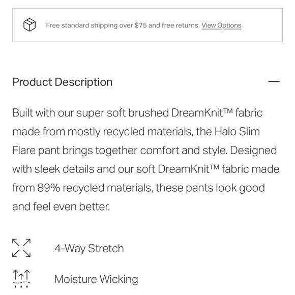 Vuori flare pants size medium - Picture 4 of 12